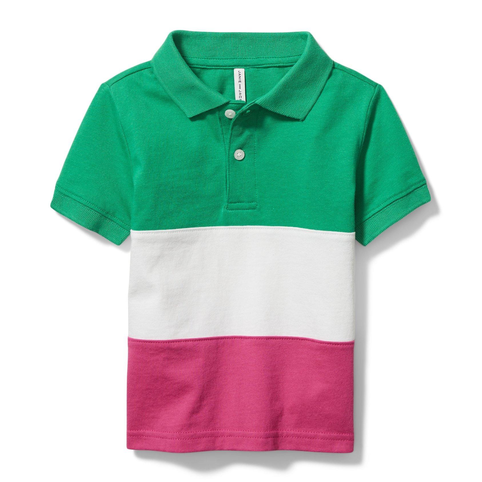 Colorblocked Polo image number 0