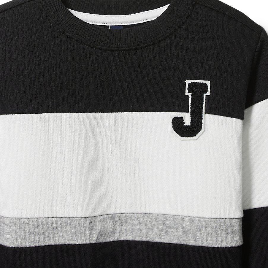 Stripe Crewneck Sweatshirt image number 1