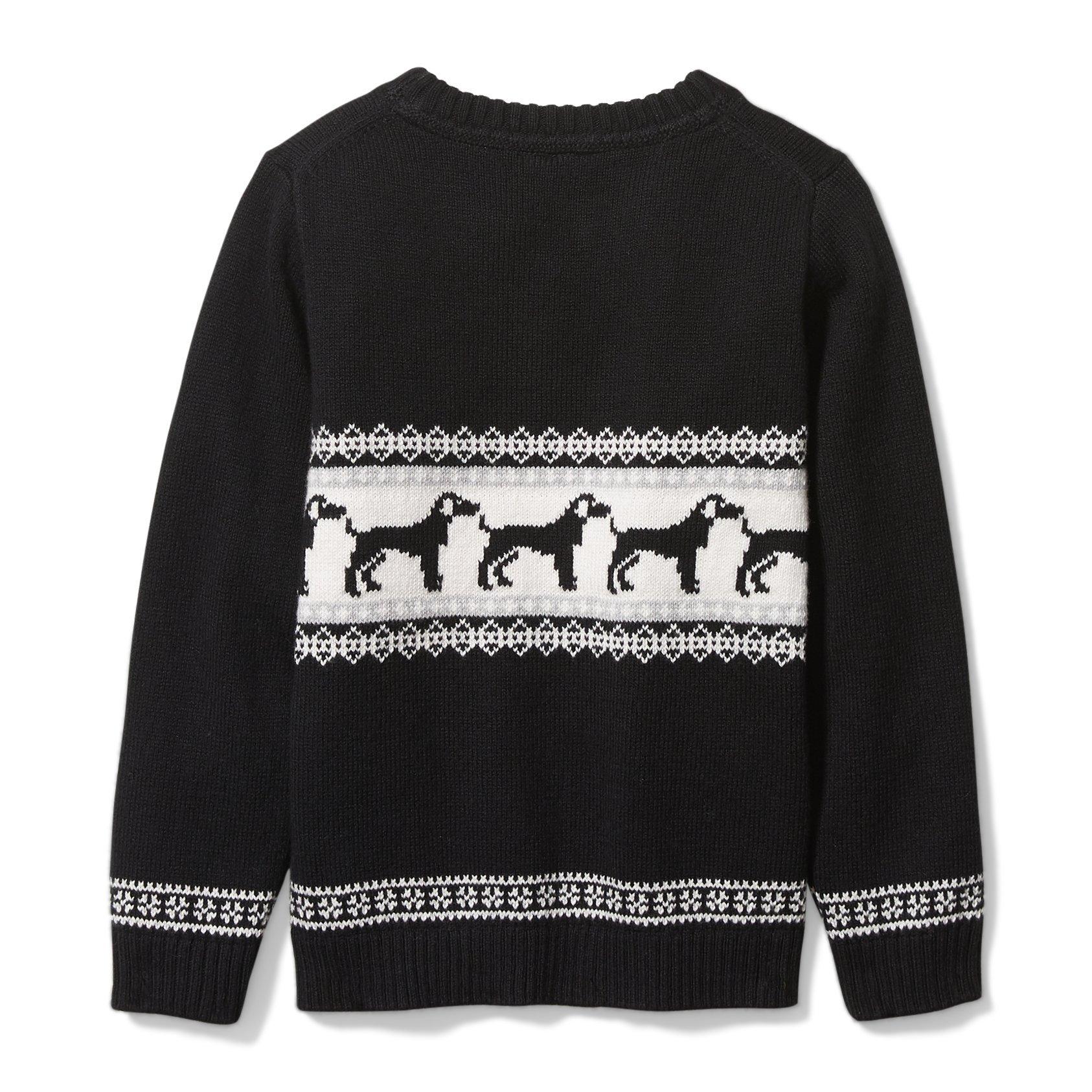 Black dog crewneck online sweatshirt