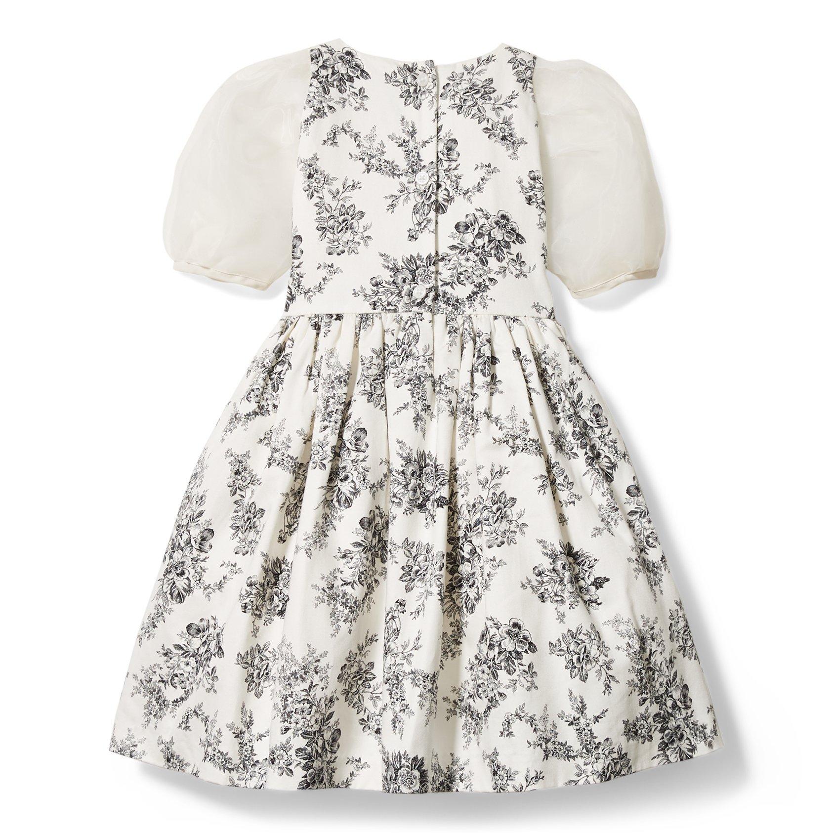 Floral Toile Bow Dress image number 2
