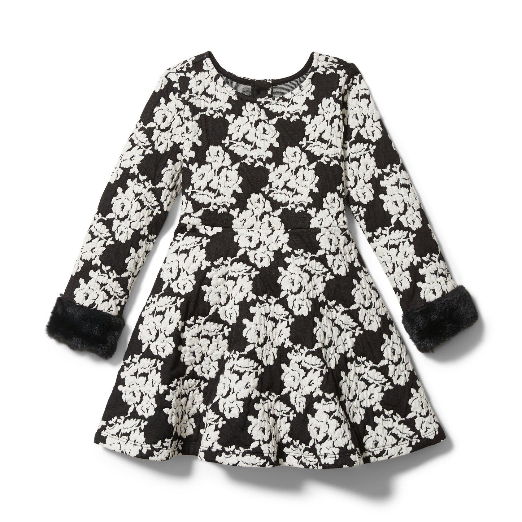 Floral Jacquard Dress image number 0