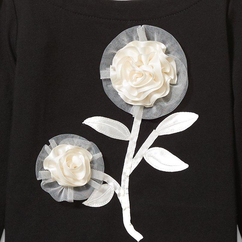 Flower Appliqué Tee  image number 1