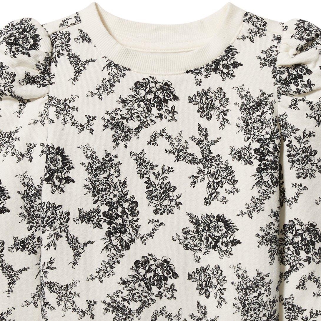 Floral Toile Sweatshirt  image number 1