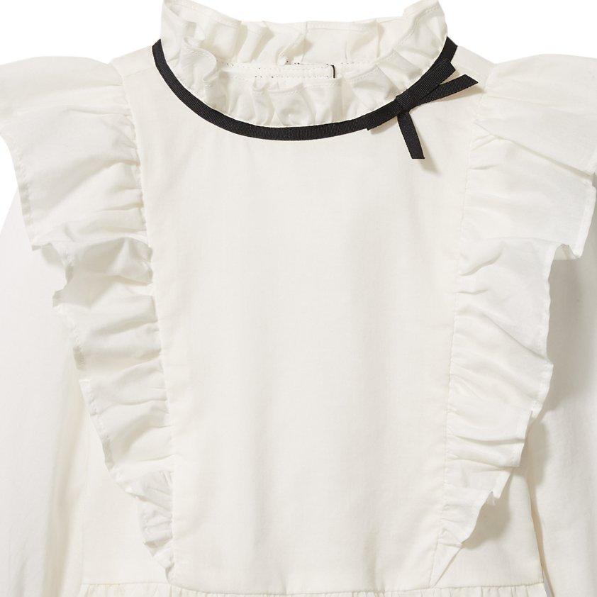 Ruffle Collar Top image number 1