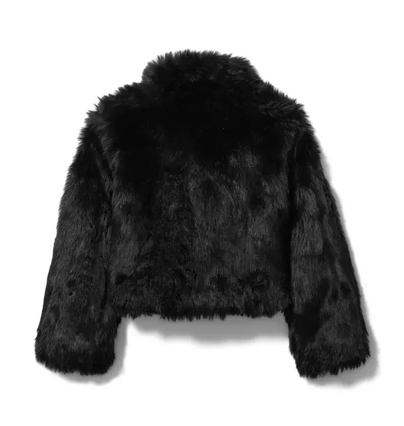 Faux Fur Cropped Jacket image number 2