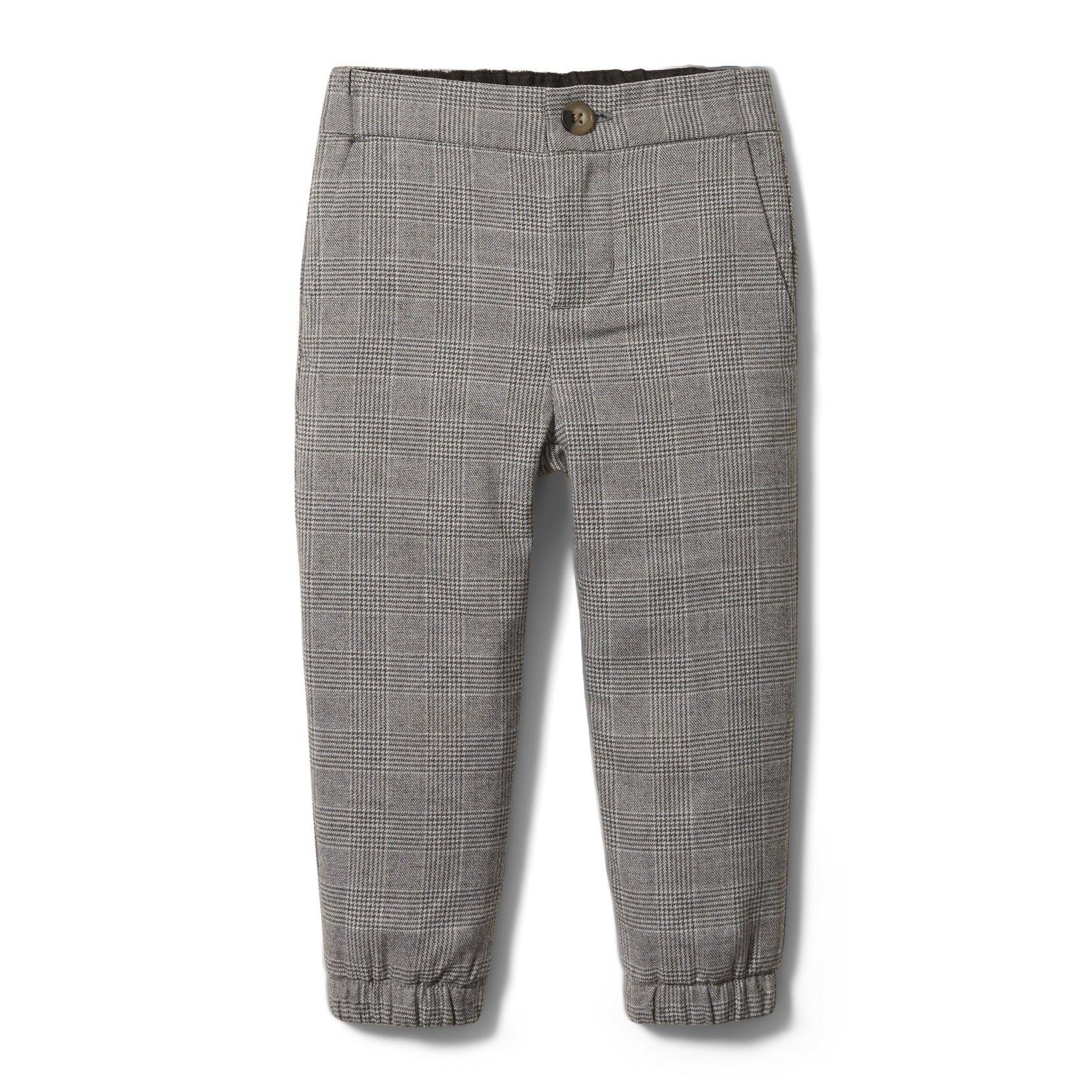 Plaid Wool Jogger image number 0