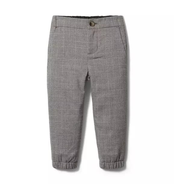 Plaid Wool Jogger image number 0