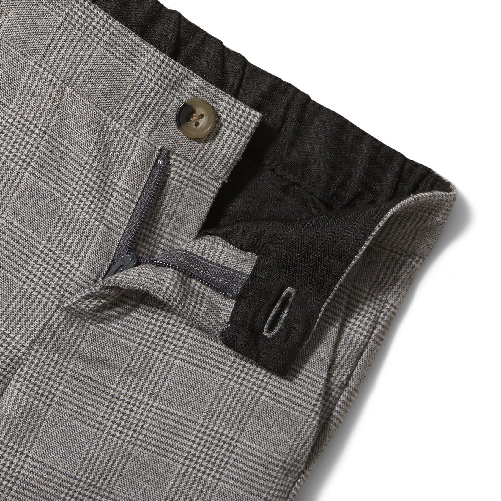 Plaid Wool Jogger image number 1