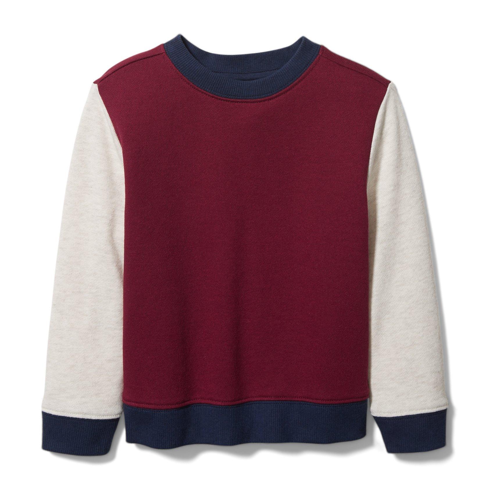 Colorblocked Crewneck Sweatshirt image number 0
