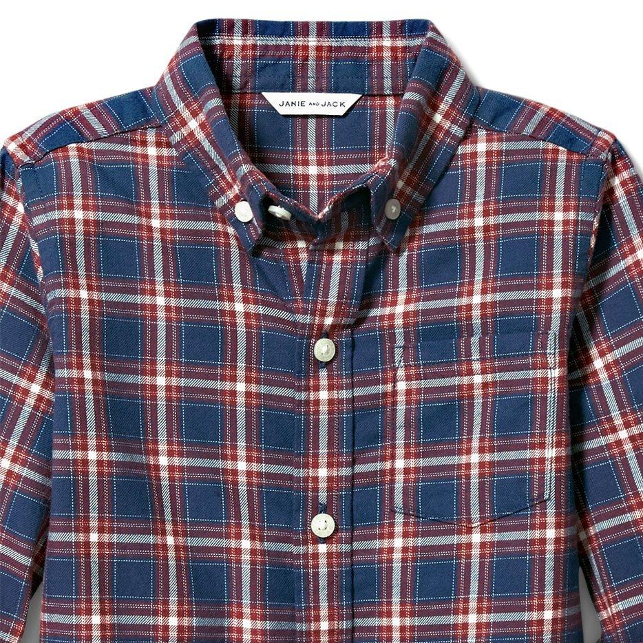 Plaid Brushed Twill Shirt image number 2