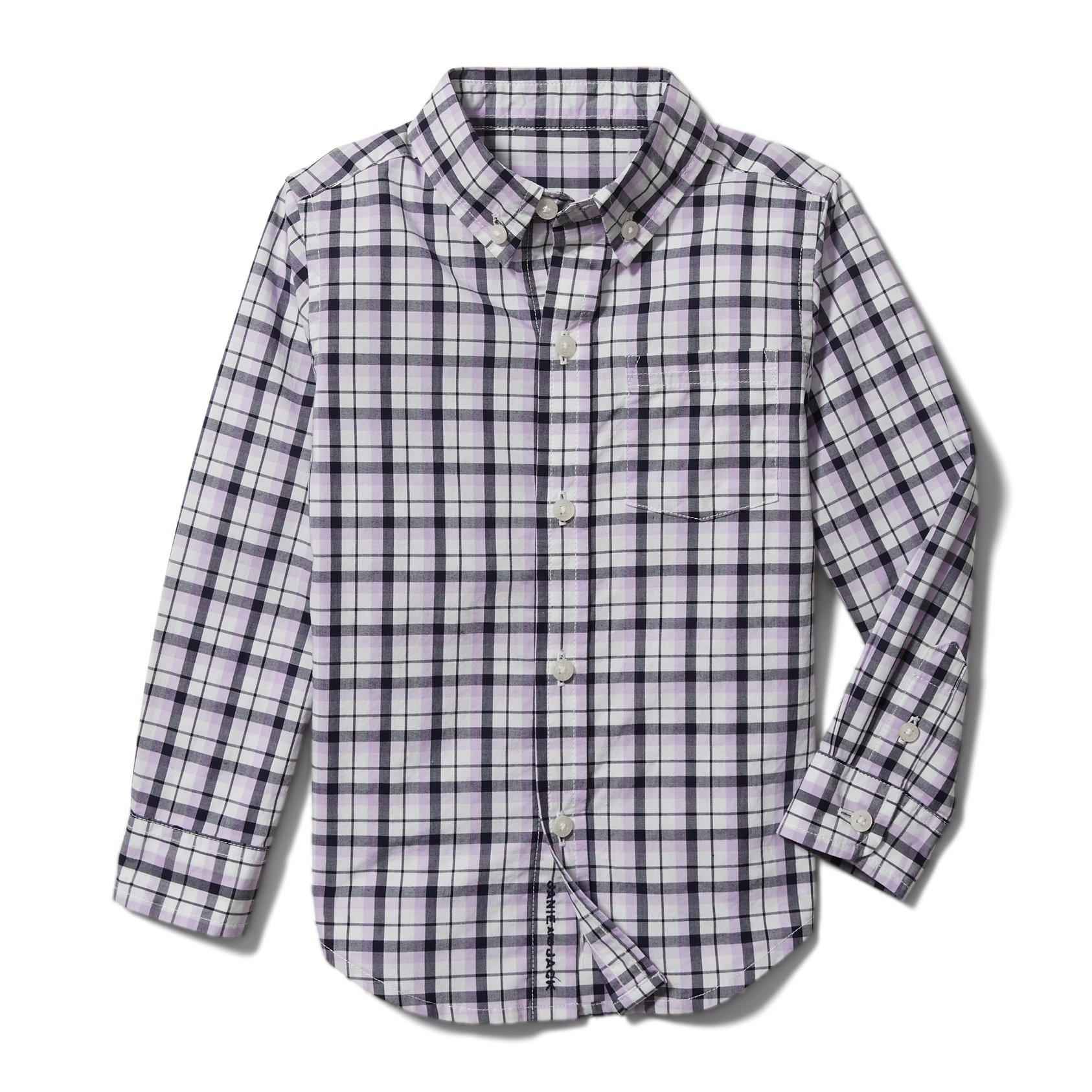 Plaid Poplin Shirt image number 1