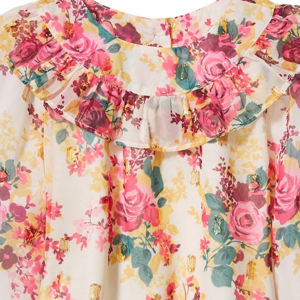 Floral Chiffon Top image number 1