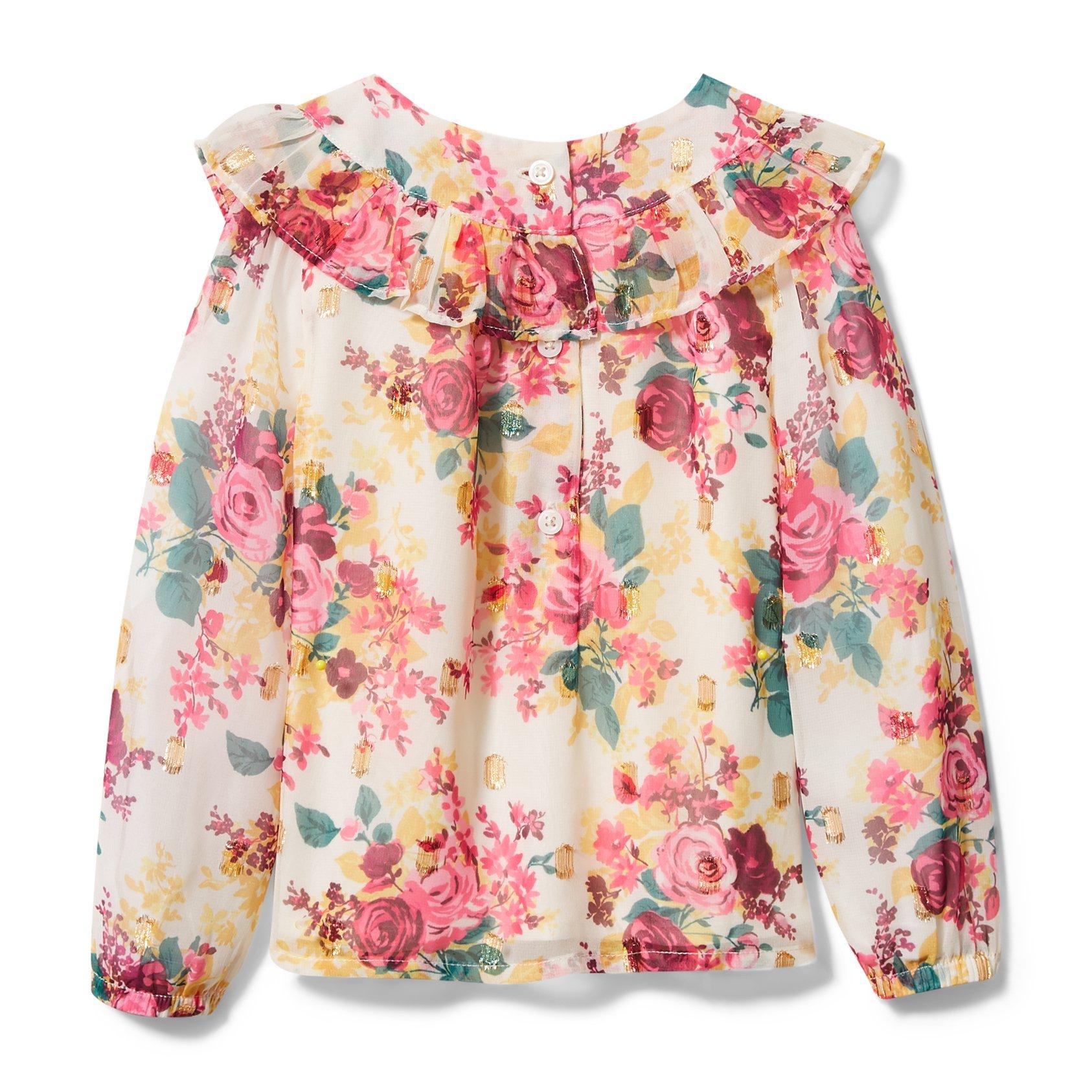 Floral Chiffon Top image number 3