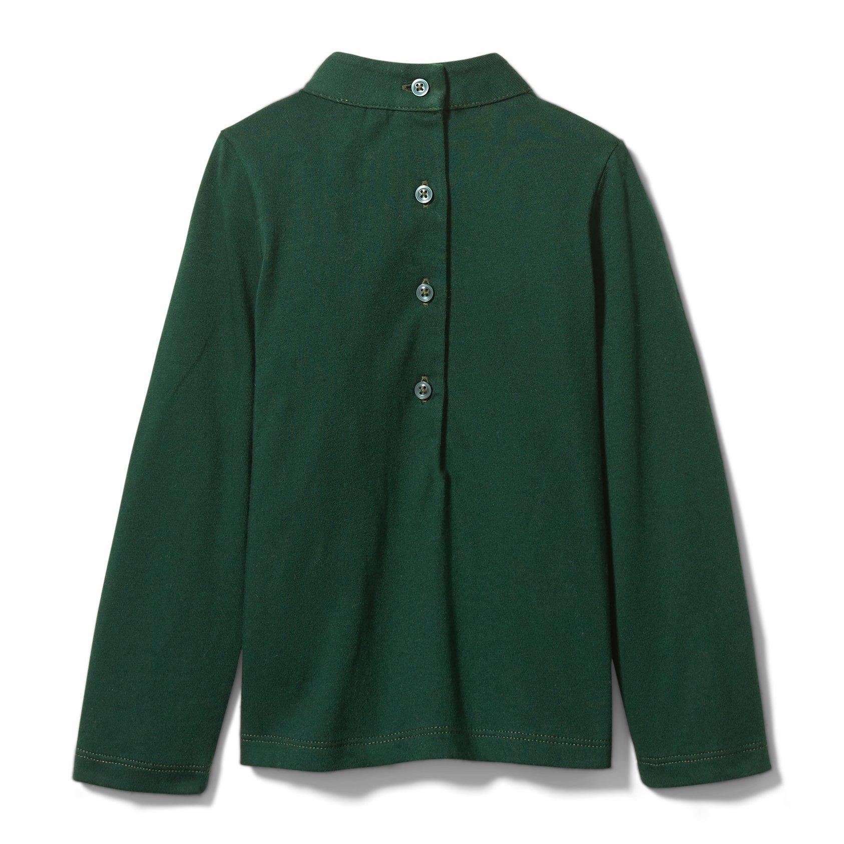 Ruffle Bow Collar Top image number 2