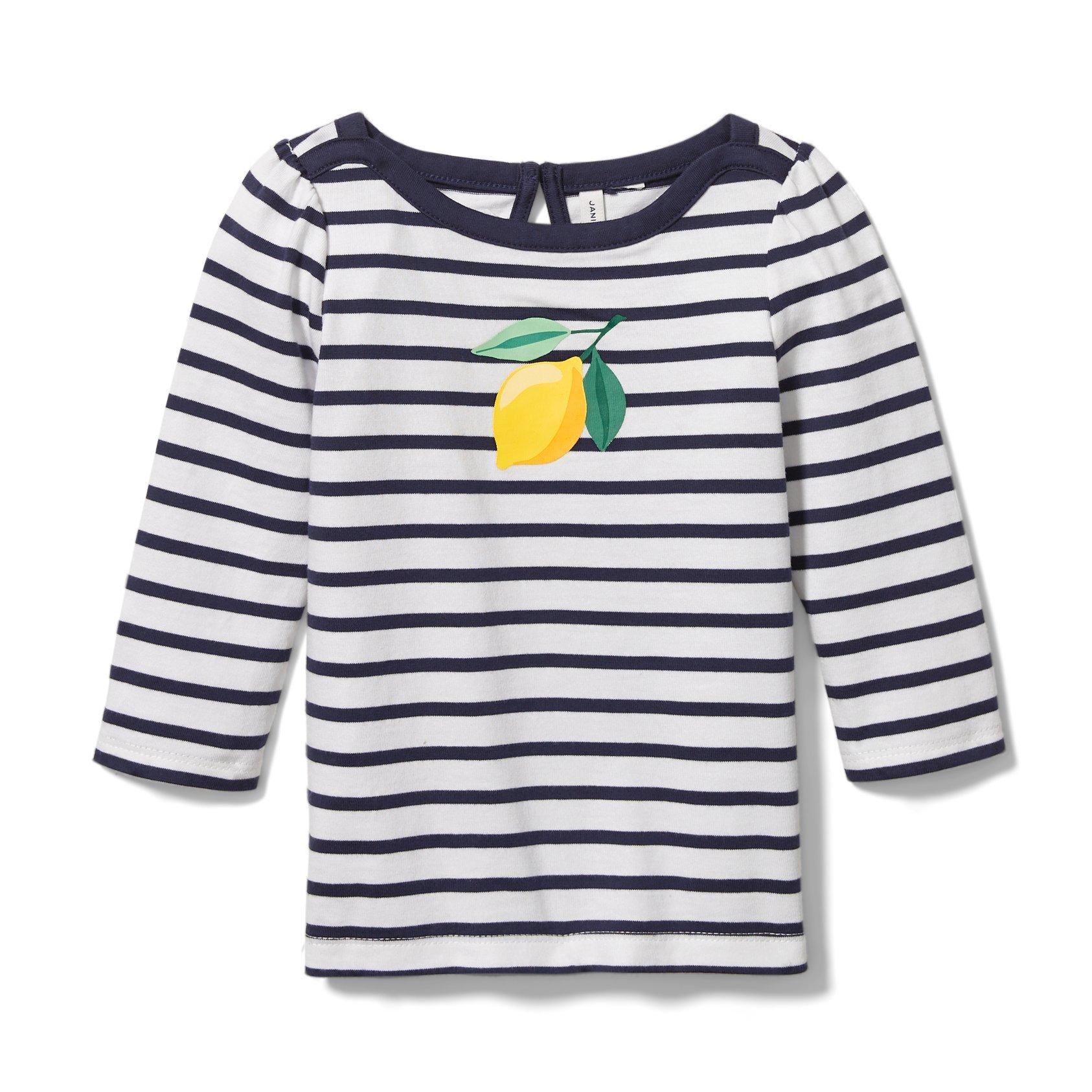 Lemon Striped Tee image number 0