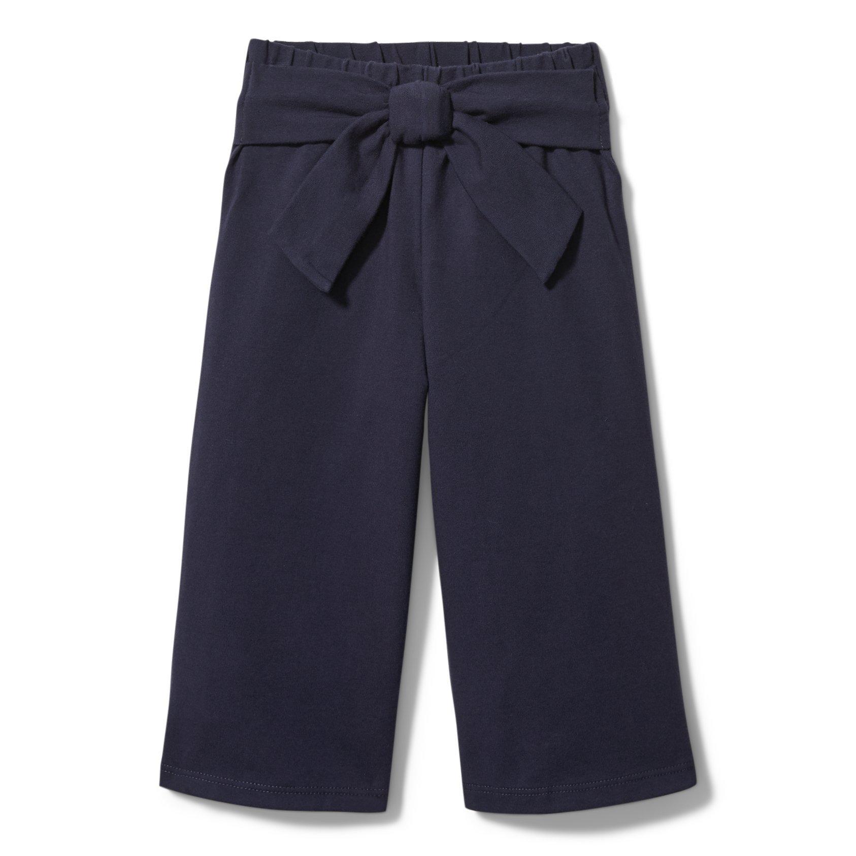Tie Belt Wide Leg Pant