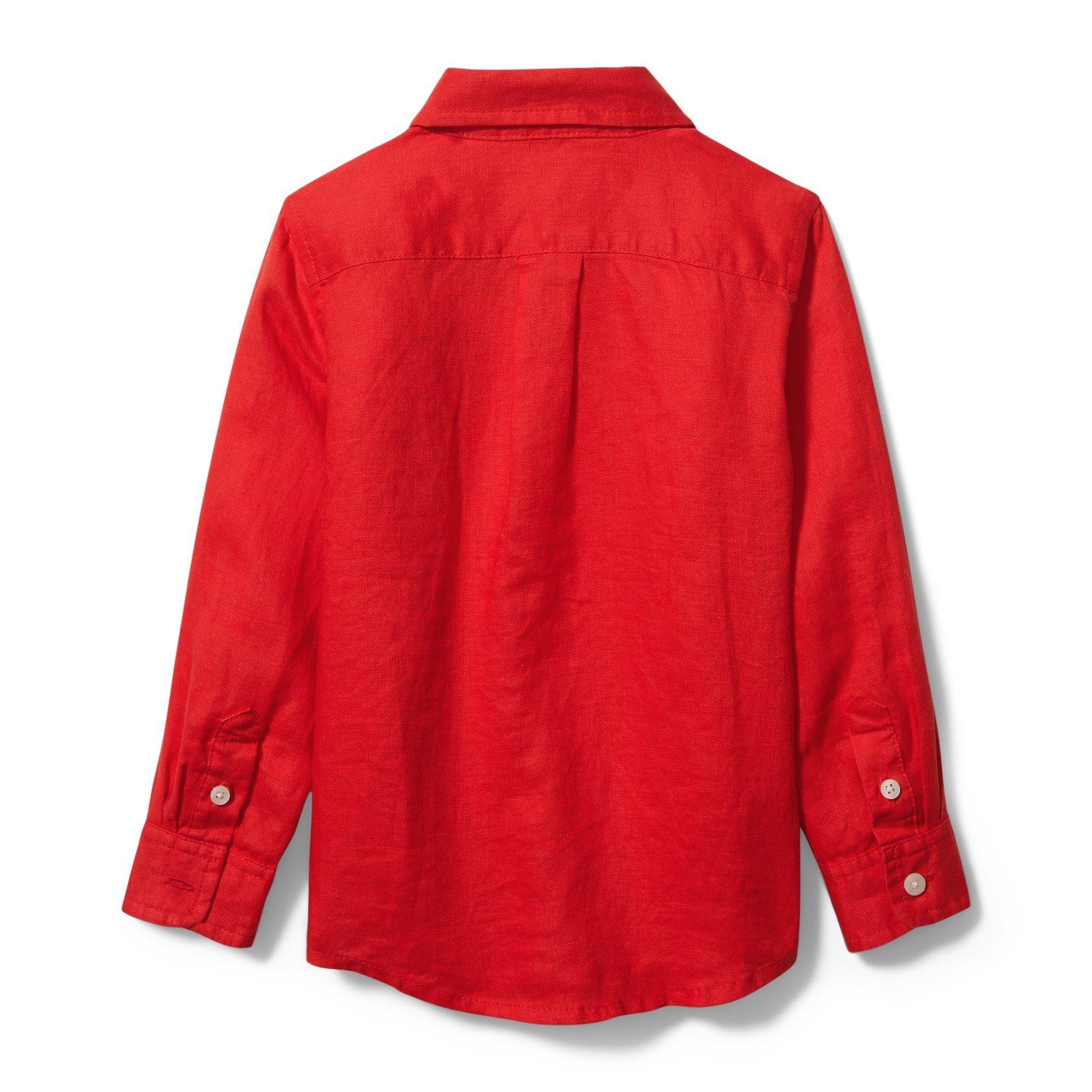 Linen Roll-Cuff Shirt image number 2