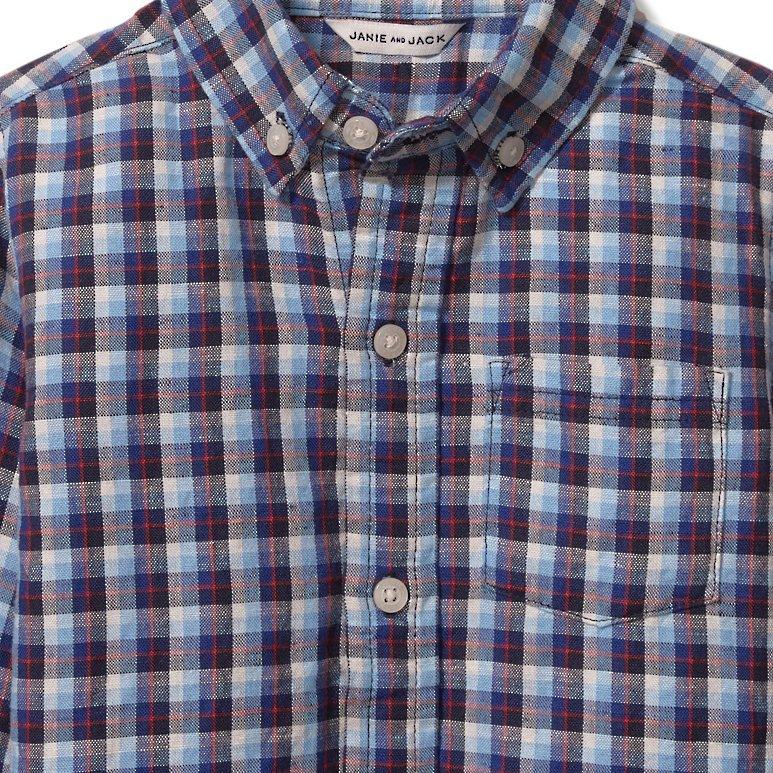 Plaid Linen Shirt image number 1