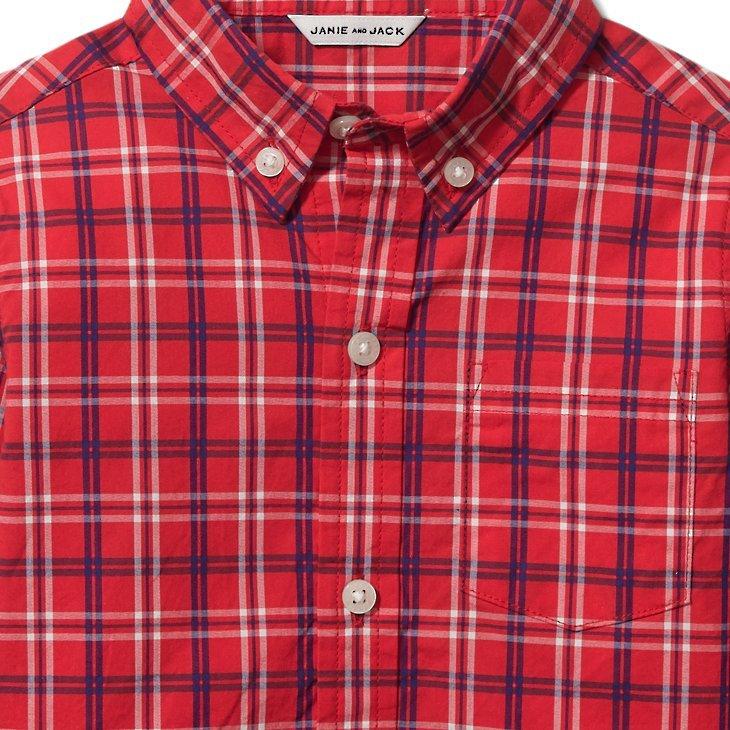 Plaid Poplin Shirt image number 1