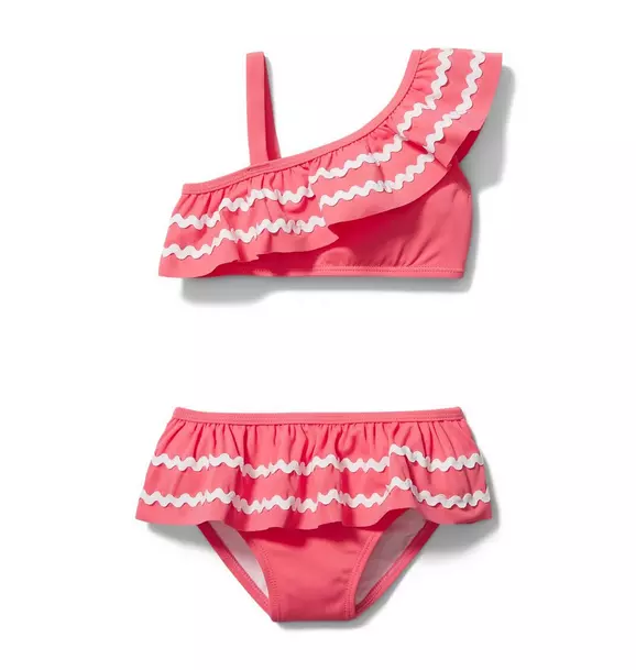 Ric Rac Ruffle 2-Piece Swimsuit image number 0