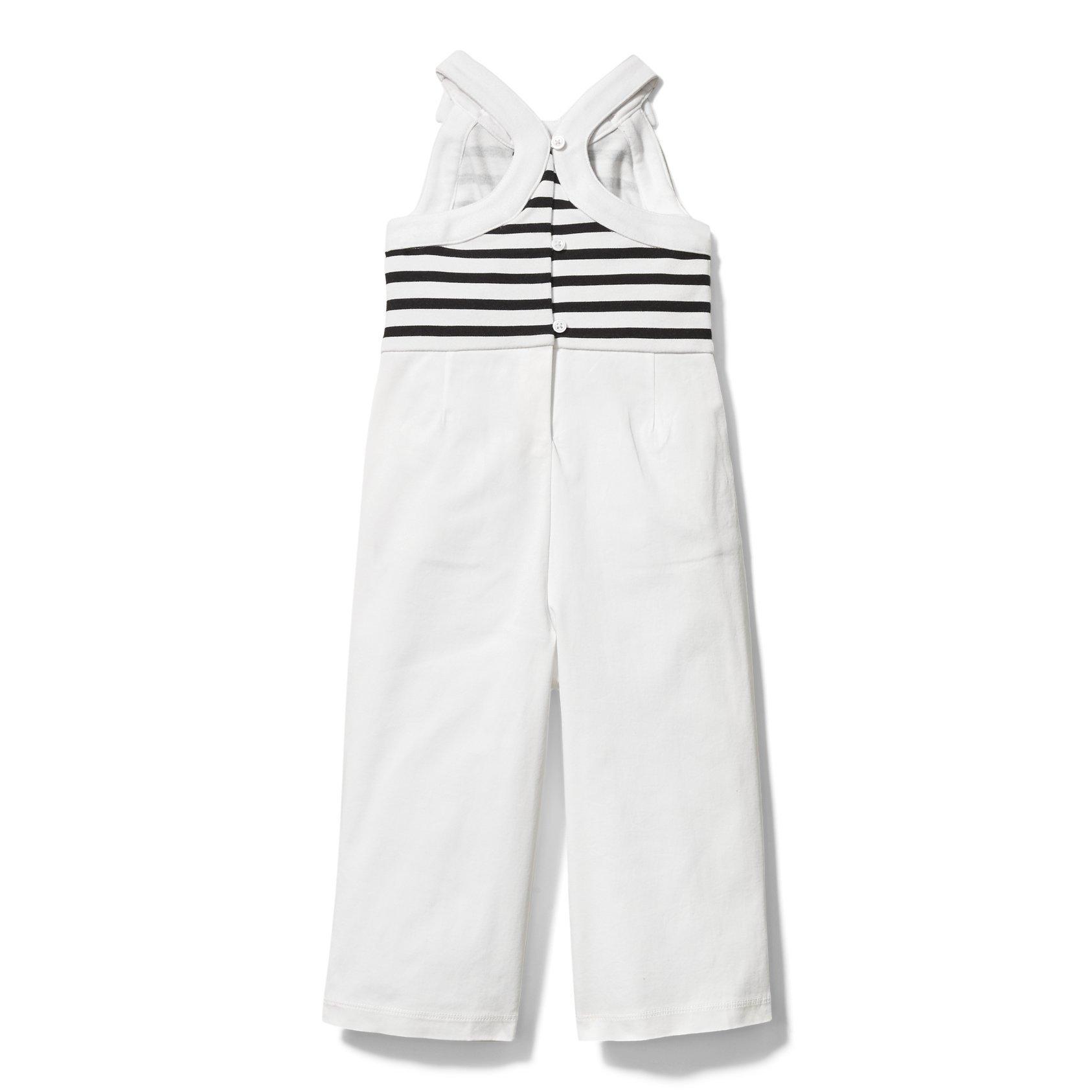 Sailor Striped Jumpsuit image number 3