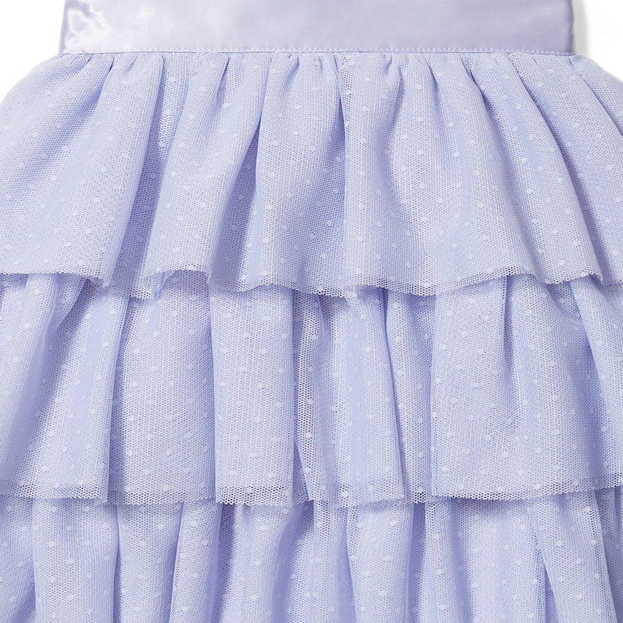 Tiered Dot Tulle Skirt image number 1