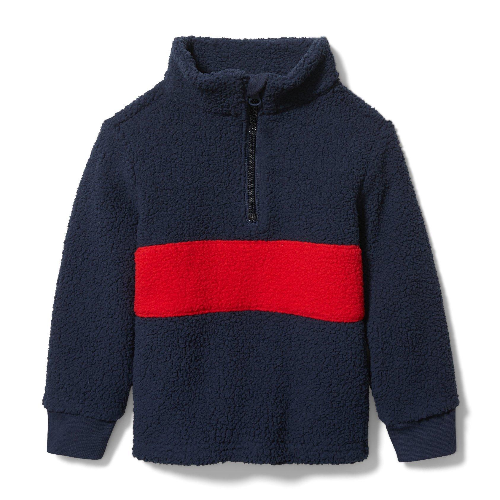 Colorblocked Sherpa Sweatshirt image number 0