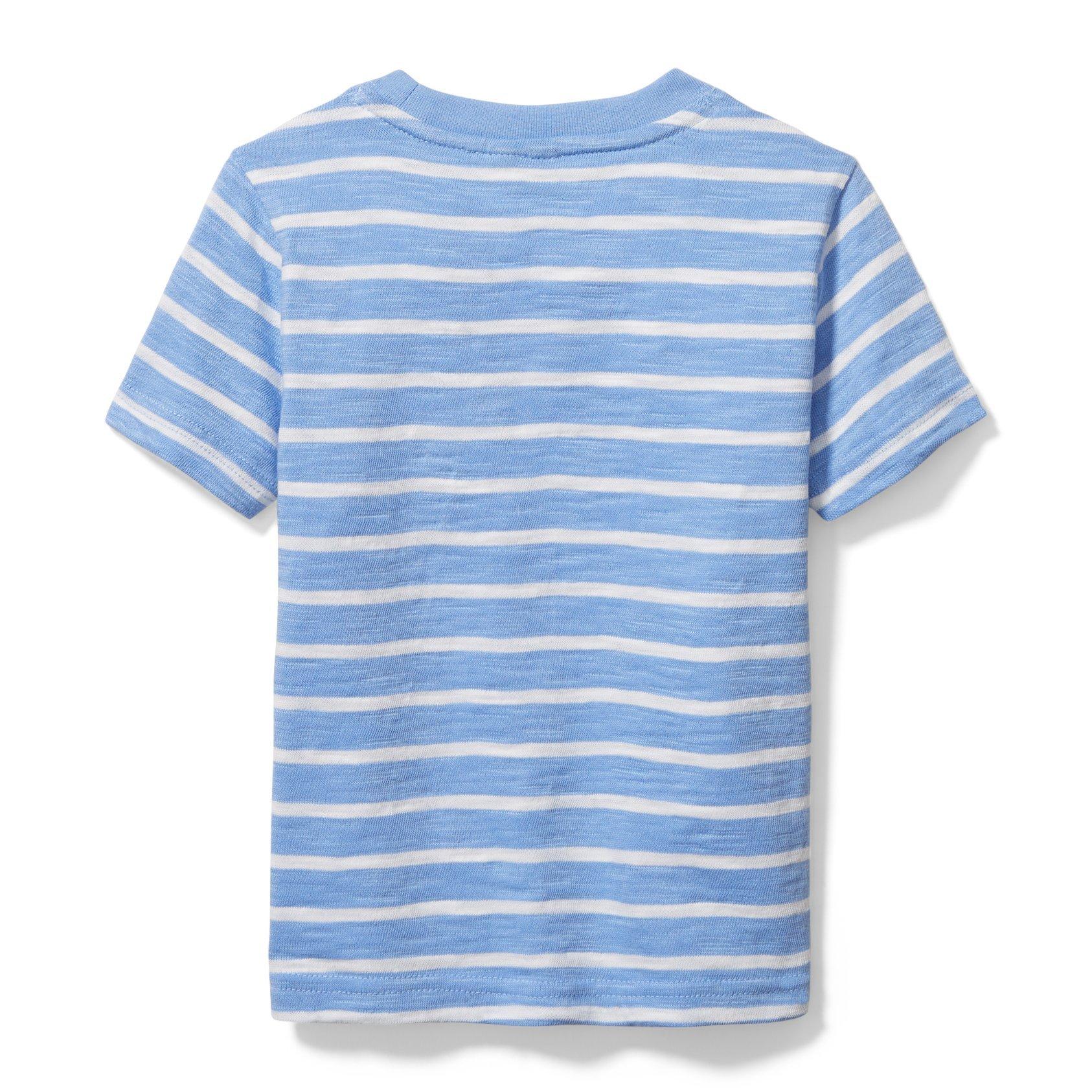 Striped Slub Pocket Tee image number 2