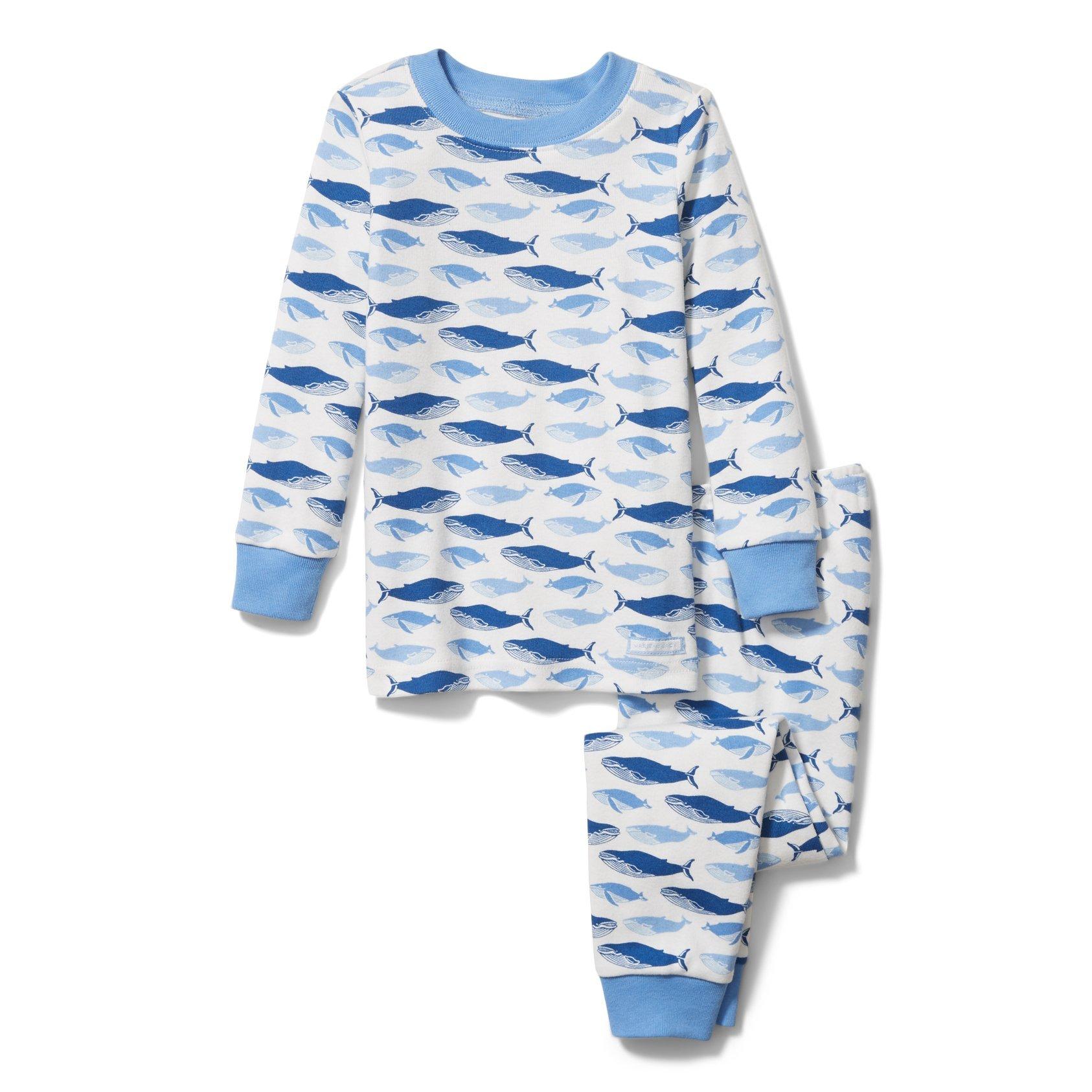 Whale Pajama Set image number 0