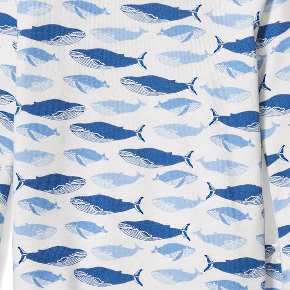 Whale Pajama Set image number 1