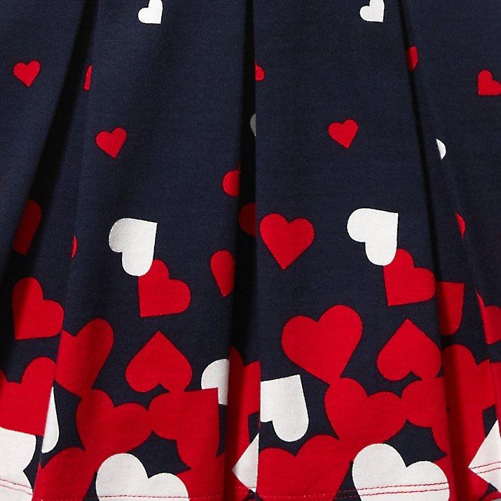 Heart Border Ponte Dress image number 3