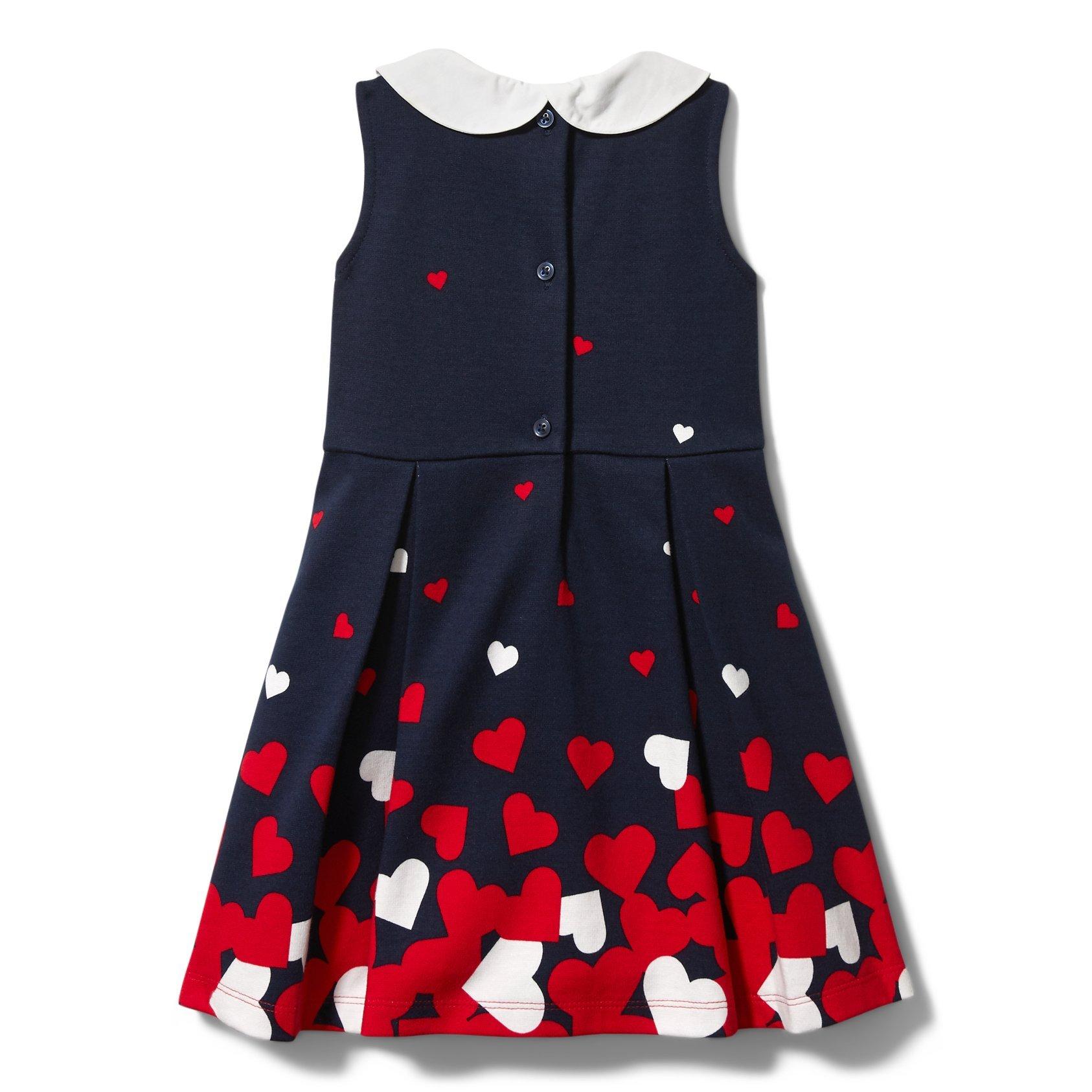 Heart Border Ponte Dress image number 2