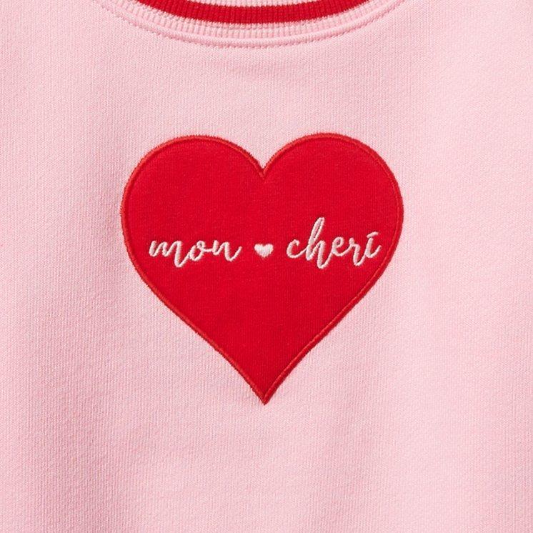 Mon Cheri Heart Sweatshirt image number 2