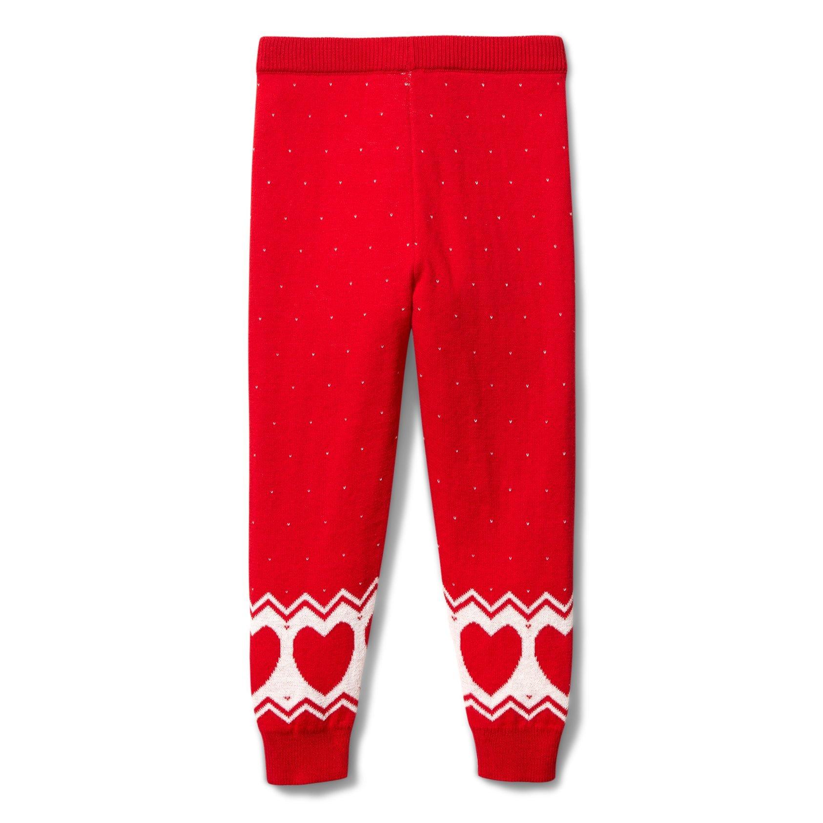 Fair Isle Heart Sweater Pant image number 1