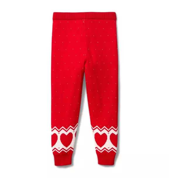 Fair Isle Heart Sweater Pant image number 1
