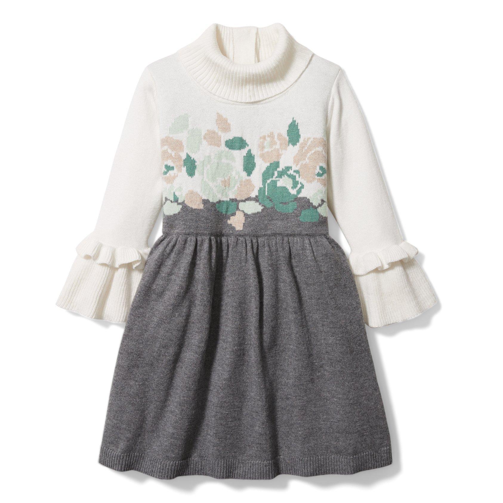 Floral Sweater Dress
