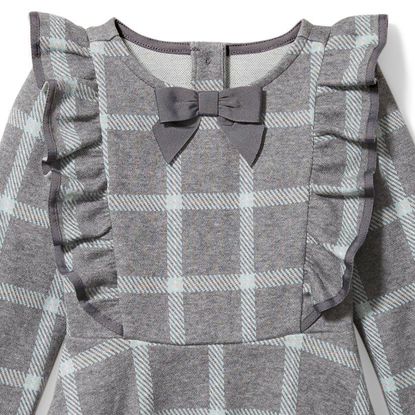 Plaid Jacquard Dress  image number 1