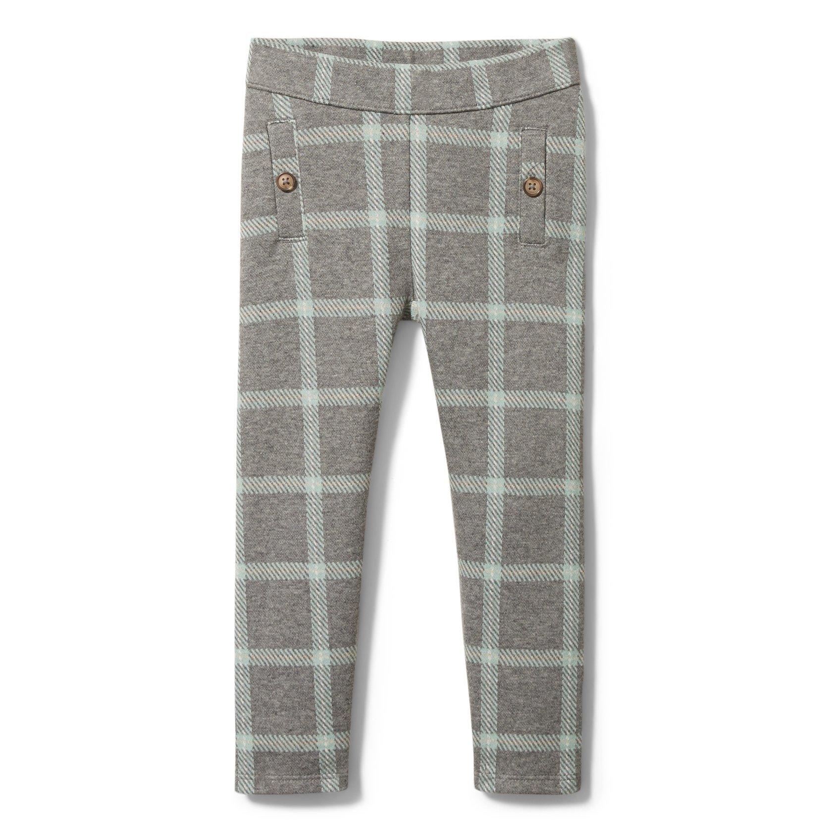 Plaid Jacquard Pant