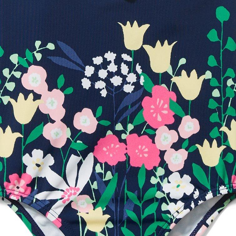Floral Border Swimsuit image number 3
