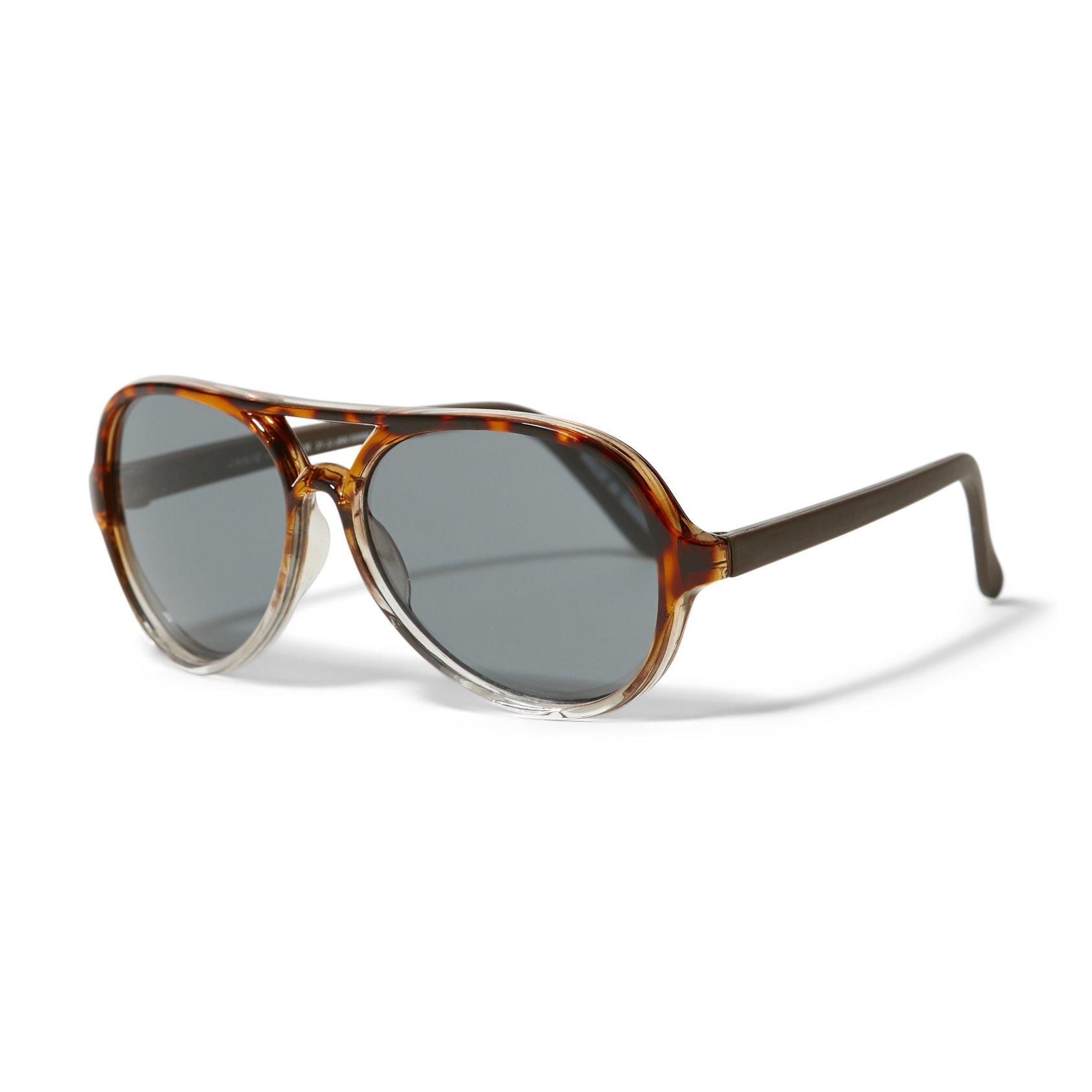 Tortoise Aviator Sunglasses image number 1