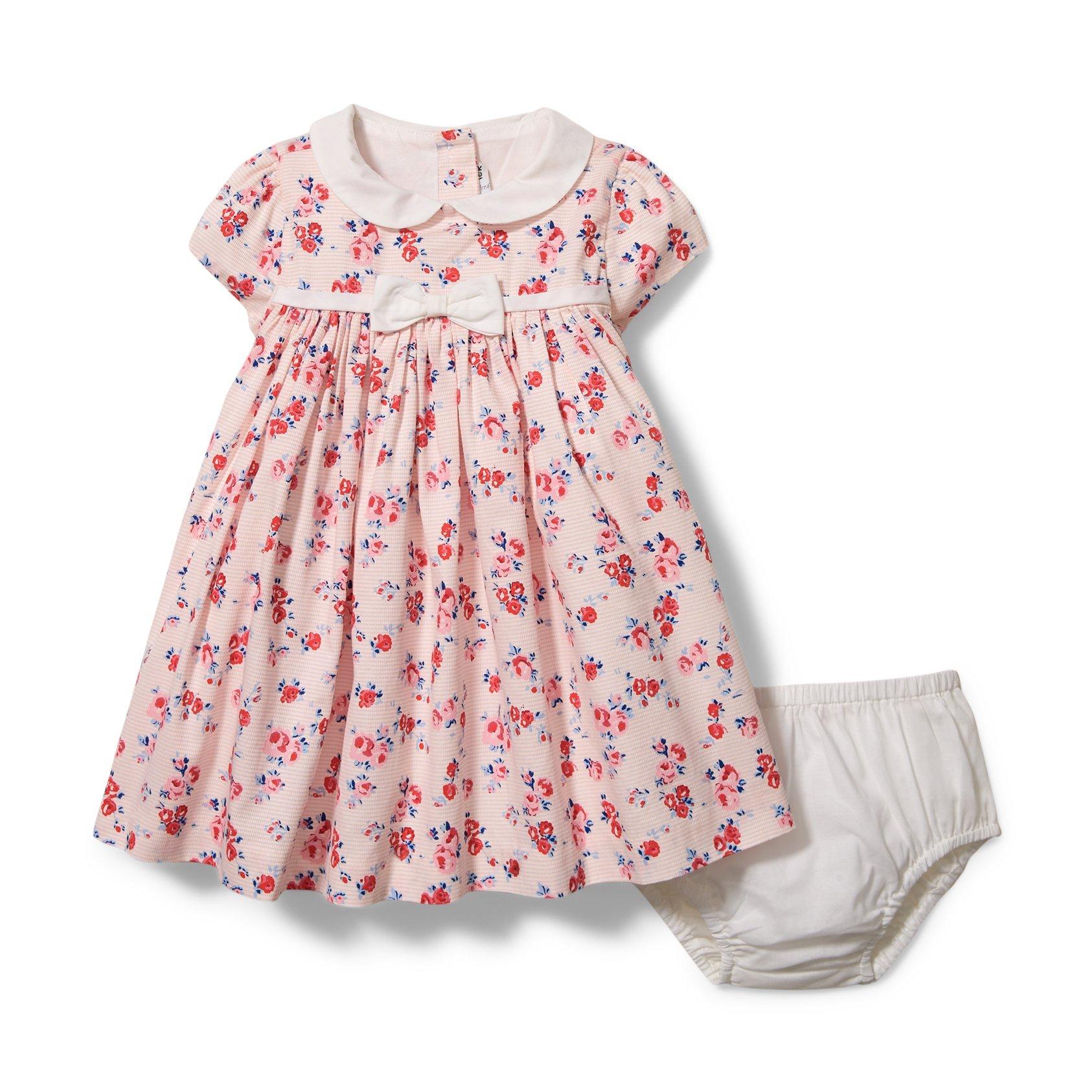 Baby Mini Floral Corduroy Dress image number 2