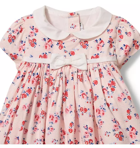 Baby Mini Floral Corduroy Dress image number 1