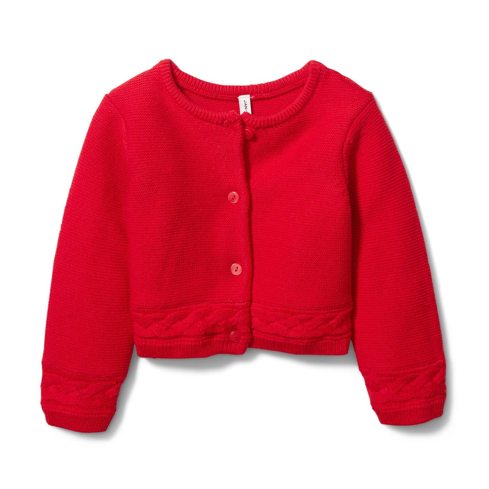 Baby Cable Trim Cardigan image number 0