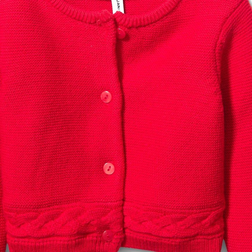 Baby Cable Trim Cardigan image number 2