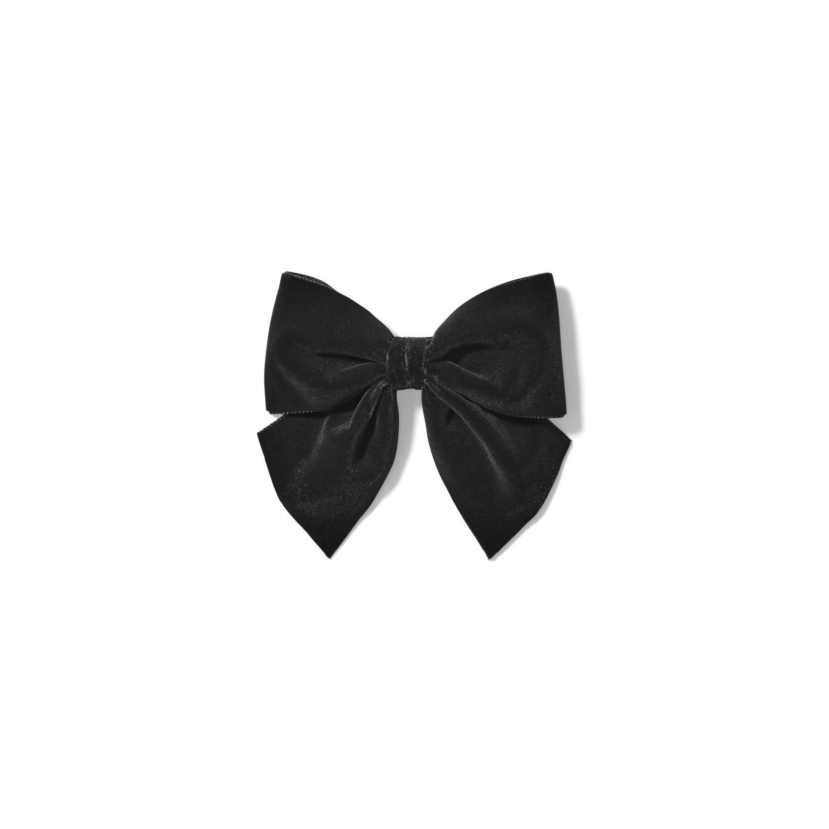 Velvet Bow Barrette image number 0