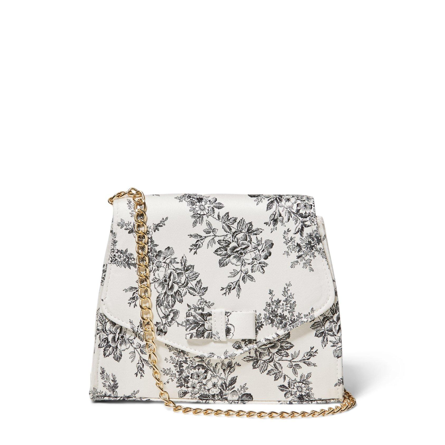 Floral Toile Purse