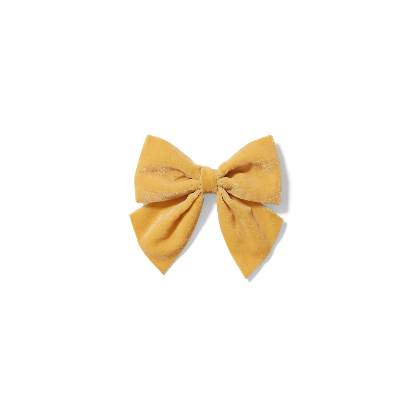 Velvet Bow Barrette image number 0