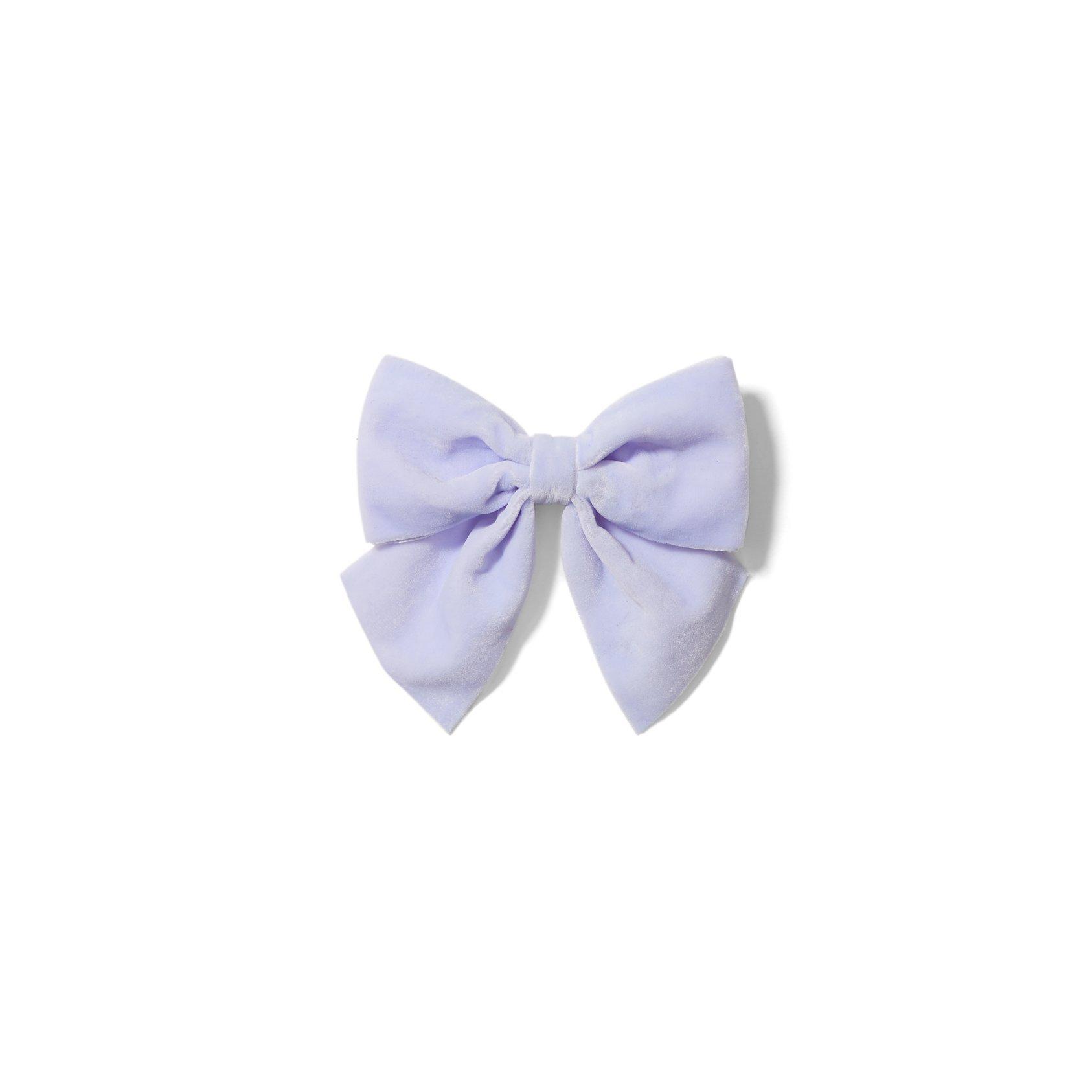 Velvet Bow Barrette image number 0