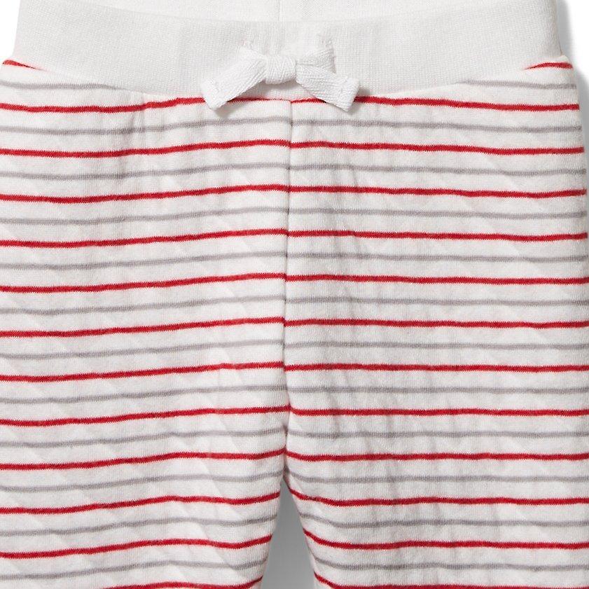 Baby Quilted Striped Jogger image number 1