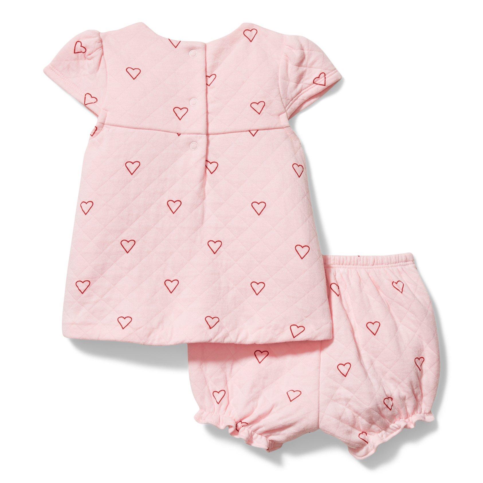 Baby Quilted Heart Matching Set image number 1